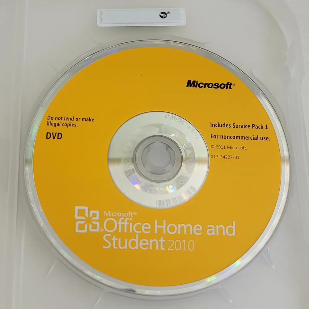 Microsoft Office Home and Student 2010 for Windows DVD Software